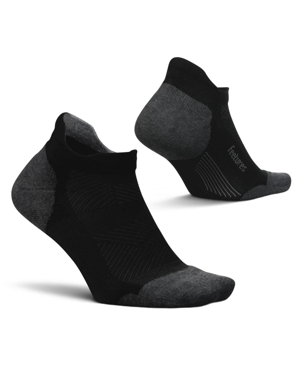 Feetures Mens Elite Max Cushion No Show Tab Ankle Socks - Sport Sock with Targeted Compression Product Image