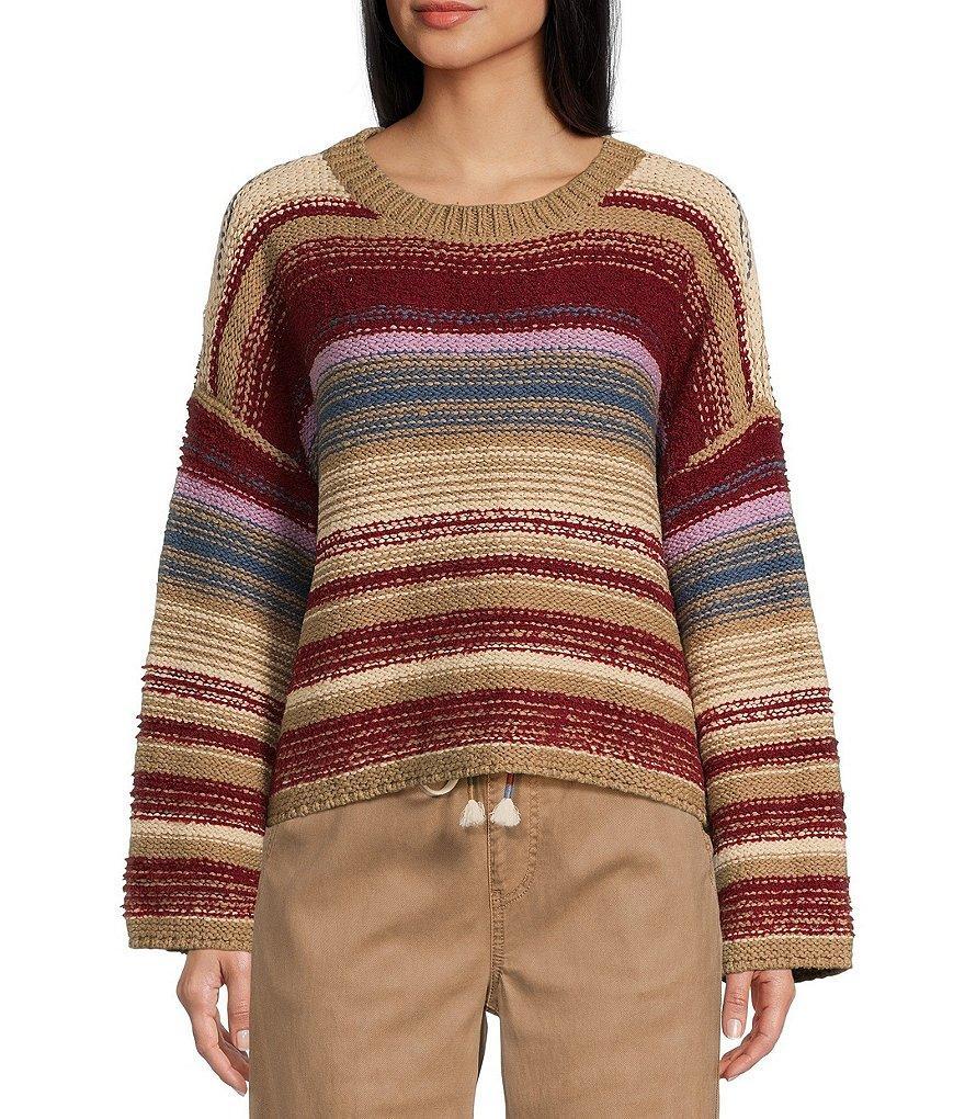 Roxy Bread And Jam Cropped Striped Sweater product image