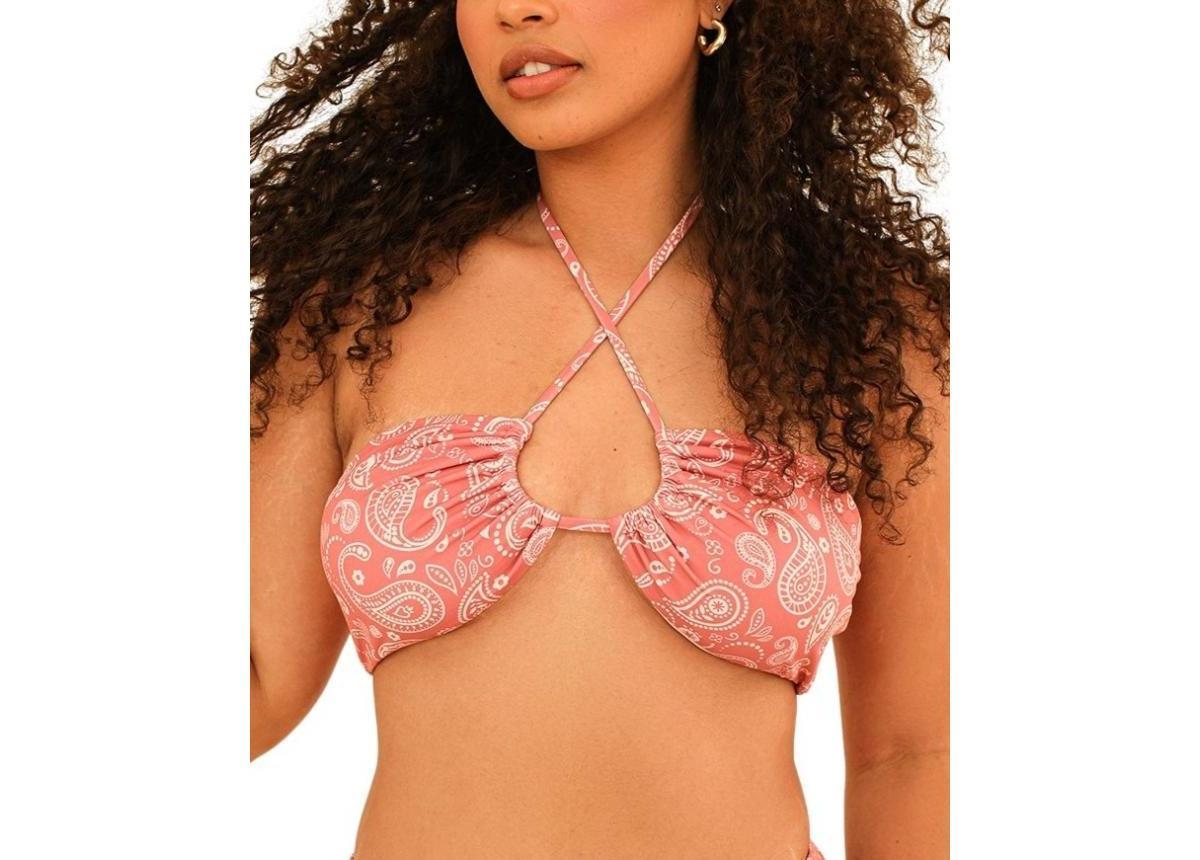 Dippin' Daisy's Women's Amalfi String Tie Bandeau Bikini Top Product Image