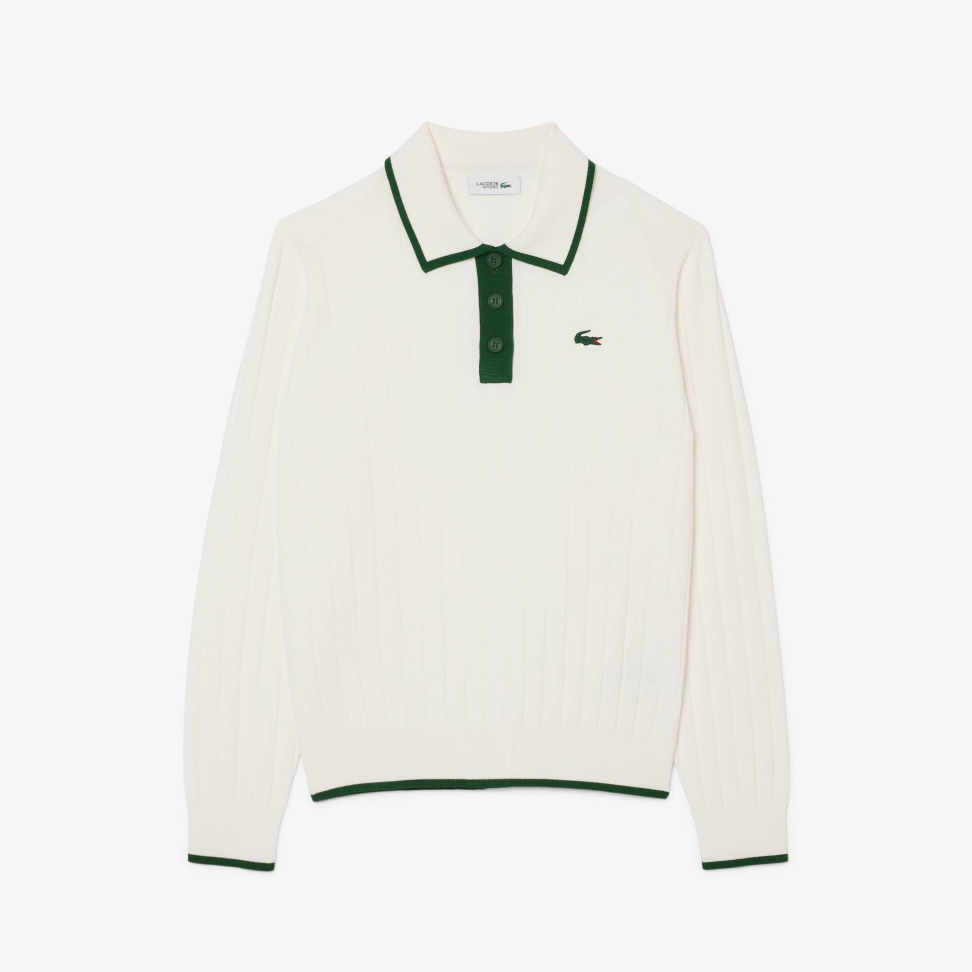 Polo Collar Stretch Golf Sweater Product Image