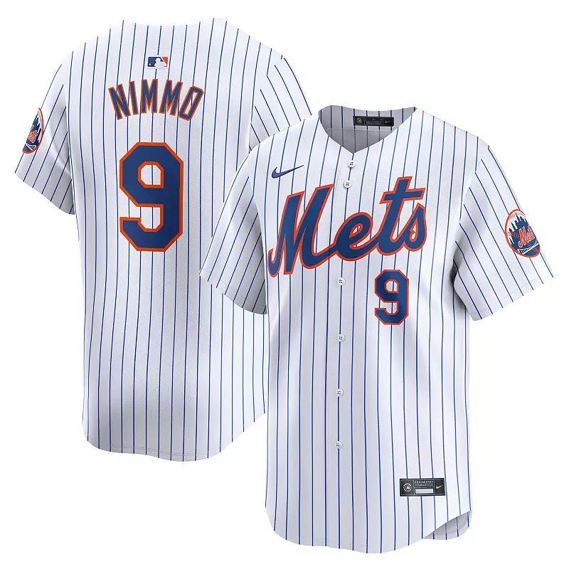 Mens Nike Brandon Nimmo New York Mets Home Limited Player Jersey Product Image