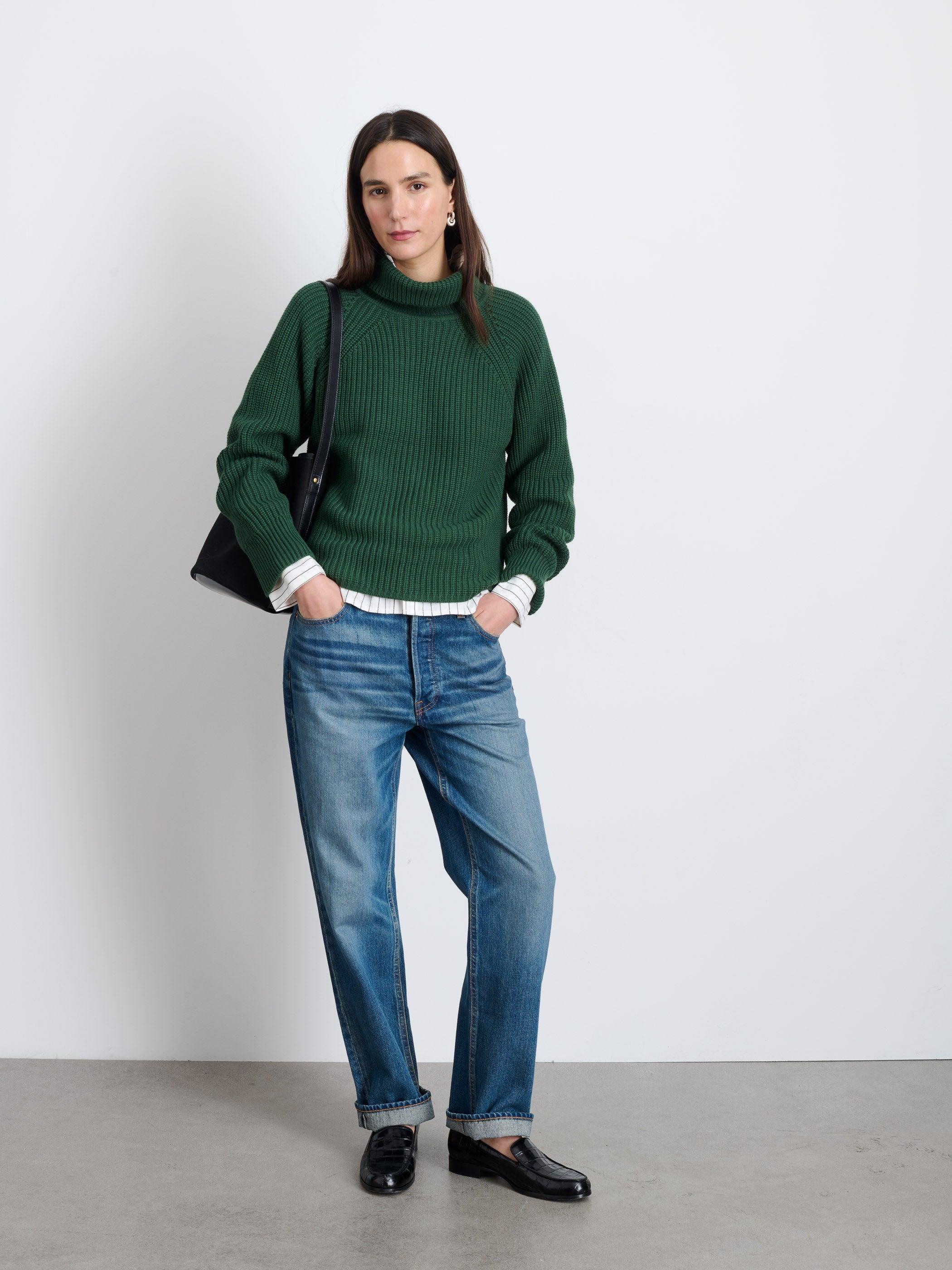 Chelsea Turtleneck In Cotton Cashmere Female Product Image