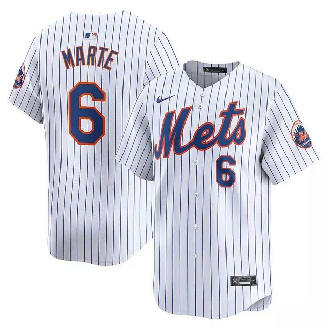 Mens Nike Starling Marte New York Mets Home Limited Player Jersey Product Image