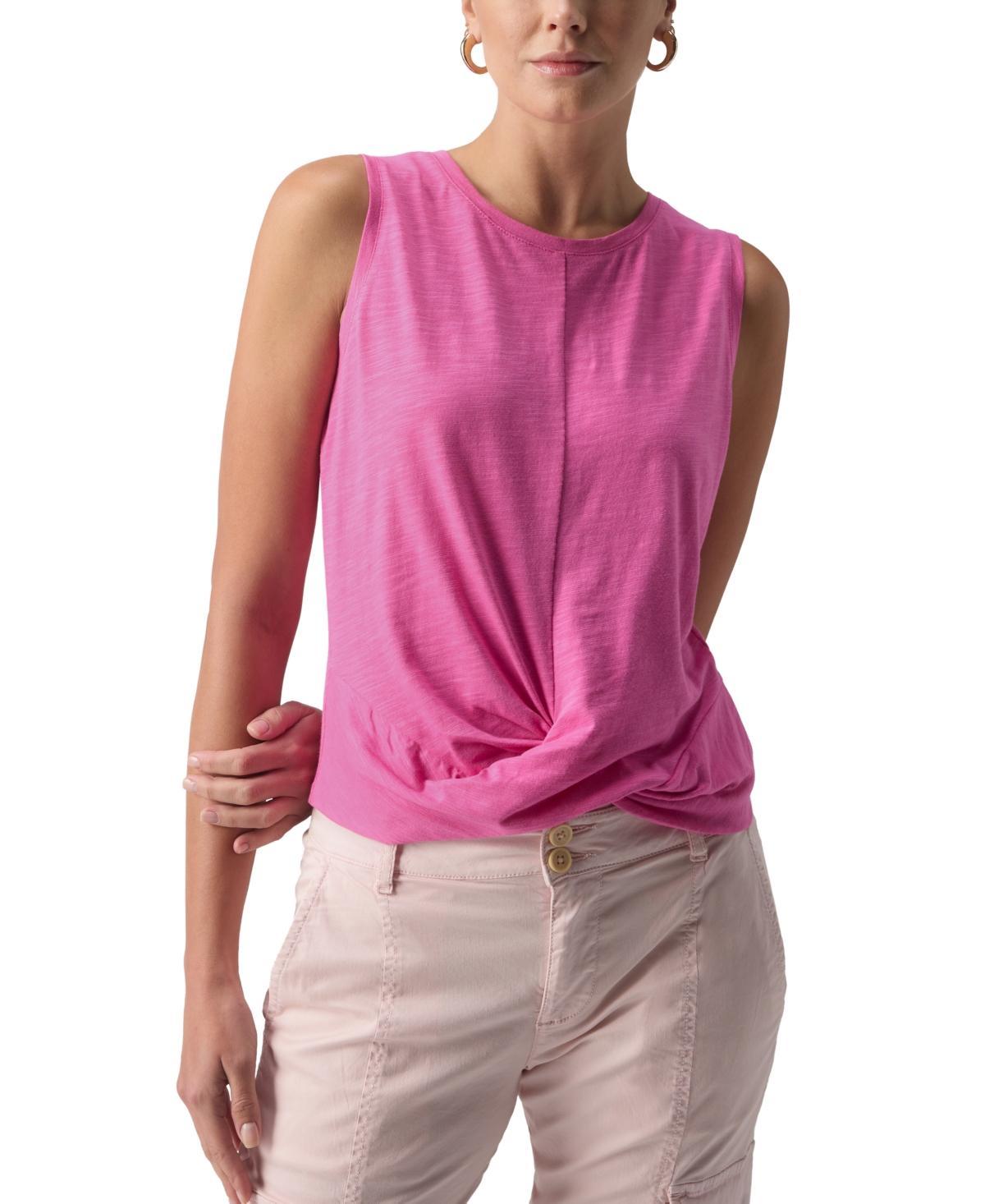 Sanctuary Womens Twist-Front Tank Top Product Image