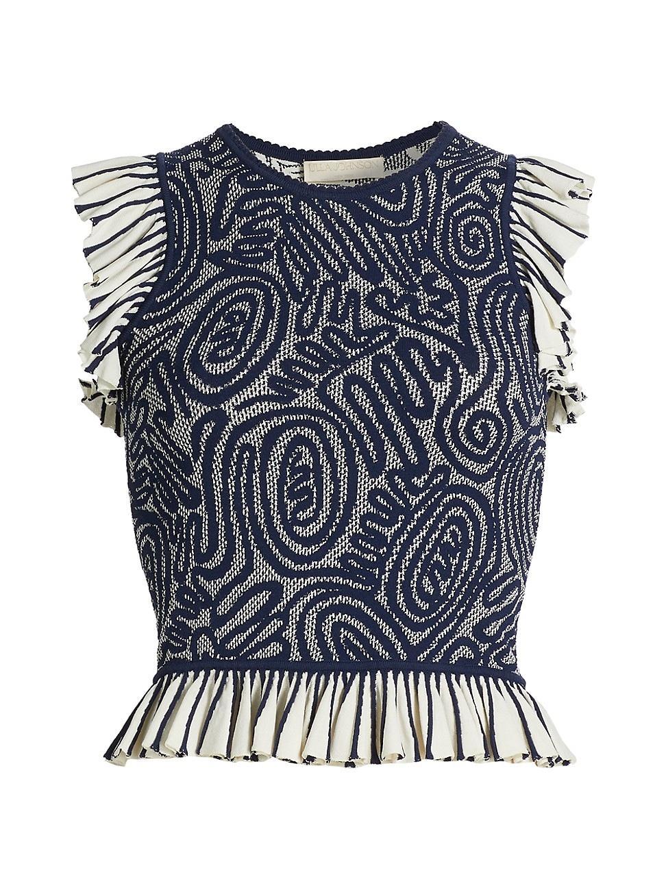 Ulla Johnson Emmeline Ruffle Sweater Product Image