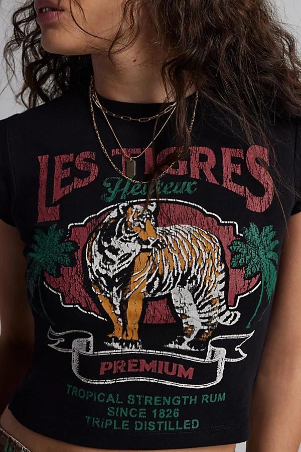 Les Tigres Baby Tee Womens at Urban Outfitters Product Image