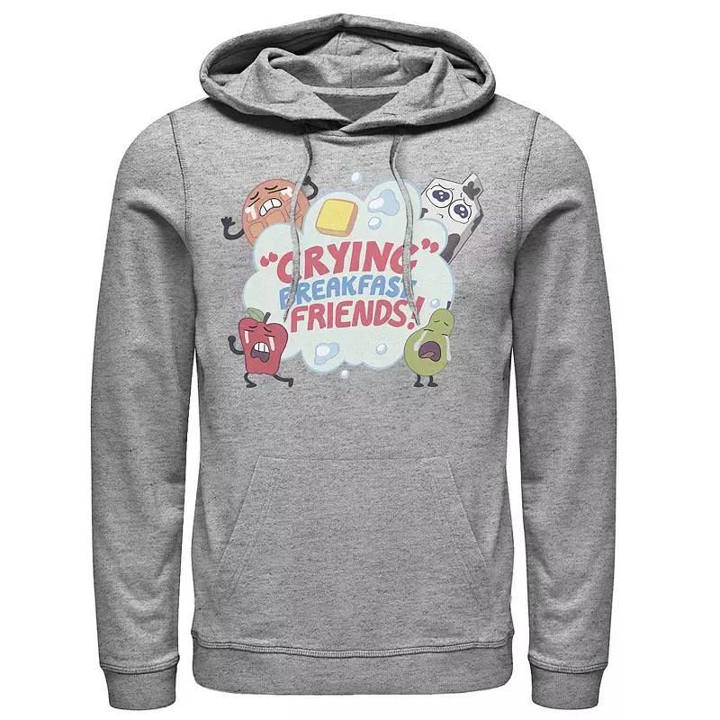 Mens Disney/Pixar Onward Willowdale College Logo Hoodie Athletic Grey Product Image