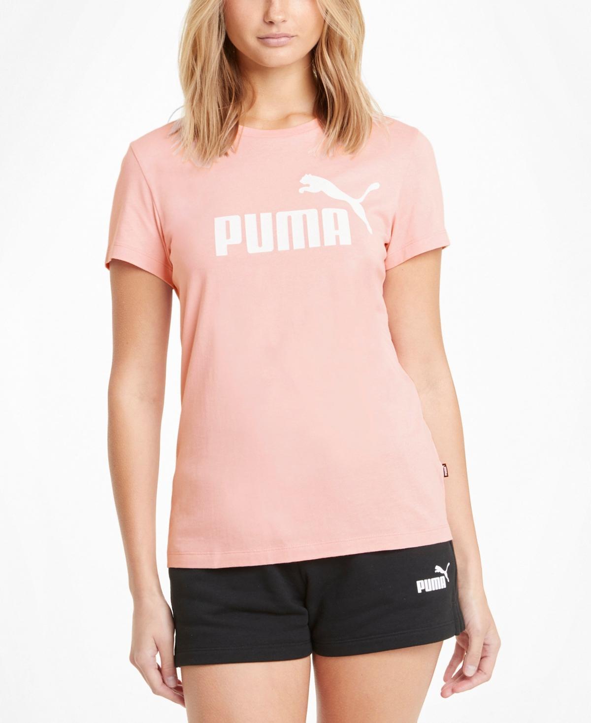 Puma Womens Essentials Graphic Short Sleeve T-Shirt Product Image