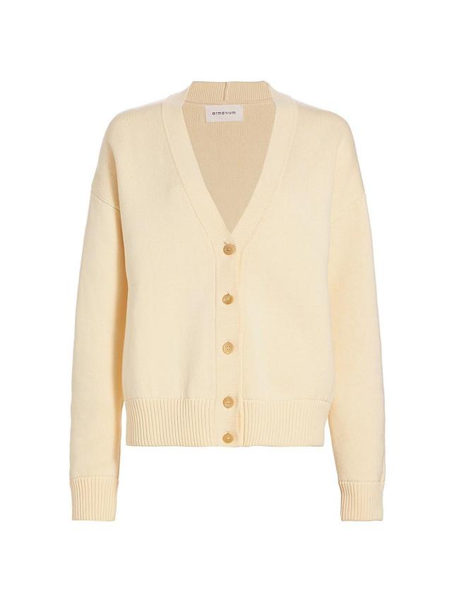 Womens Ivan Cotton Knit Cardigan Product Image