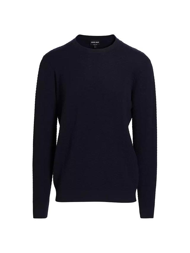 Wool-Blend Crewneck Sweater Product Image