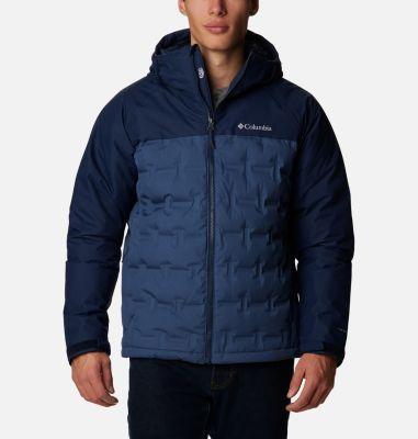 Columbia Men's Grand Trek II Down Hooded Jacket - Tall- Product Image