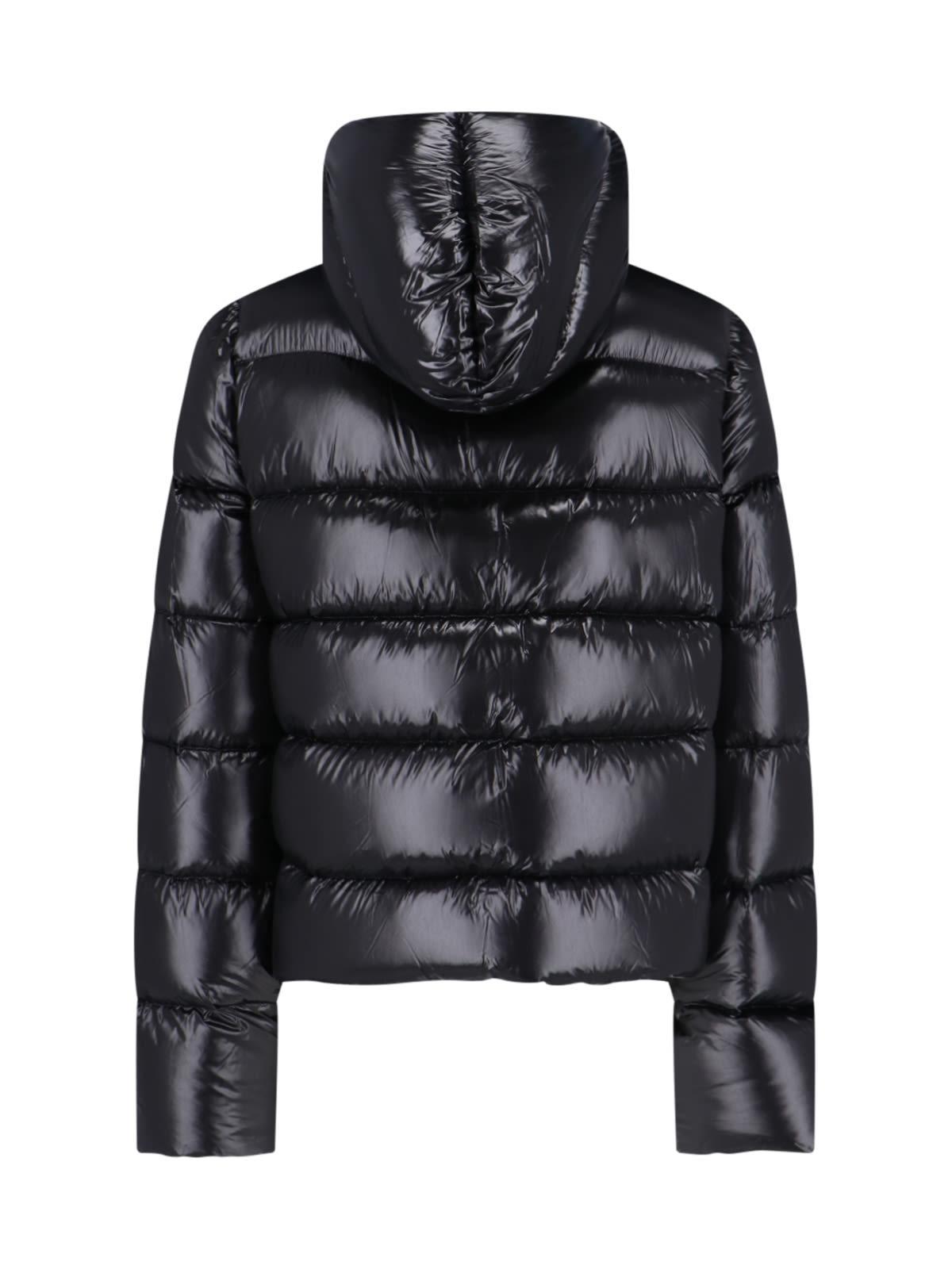 RICK OWENS Sealed Padded Jacket In Black Product Image