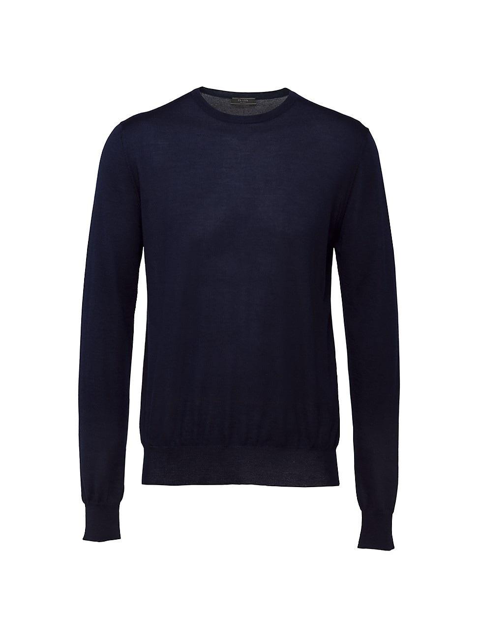 Mens Soft Cashmere Crewneck Sweater Product Image