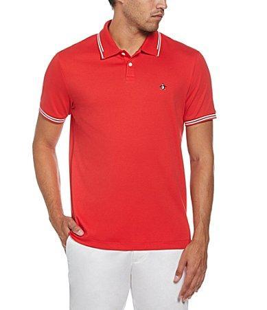 Original Penguin Interlock Tipped Short Sleeve Polo Shirt Product Image