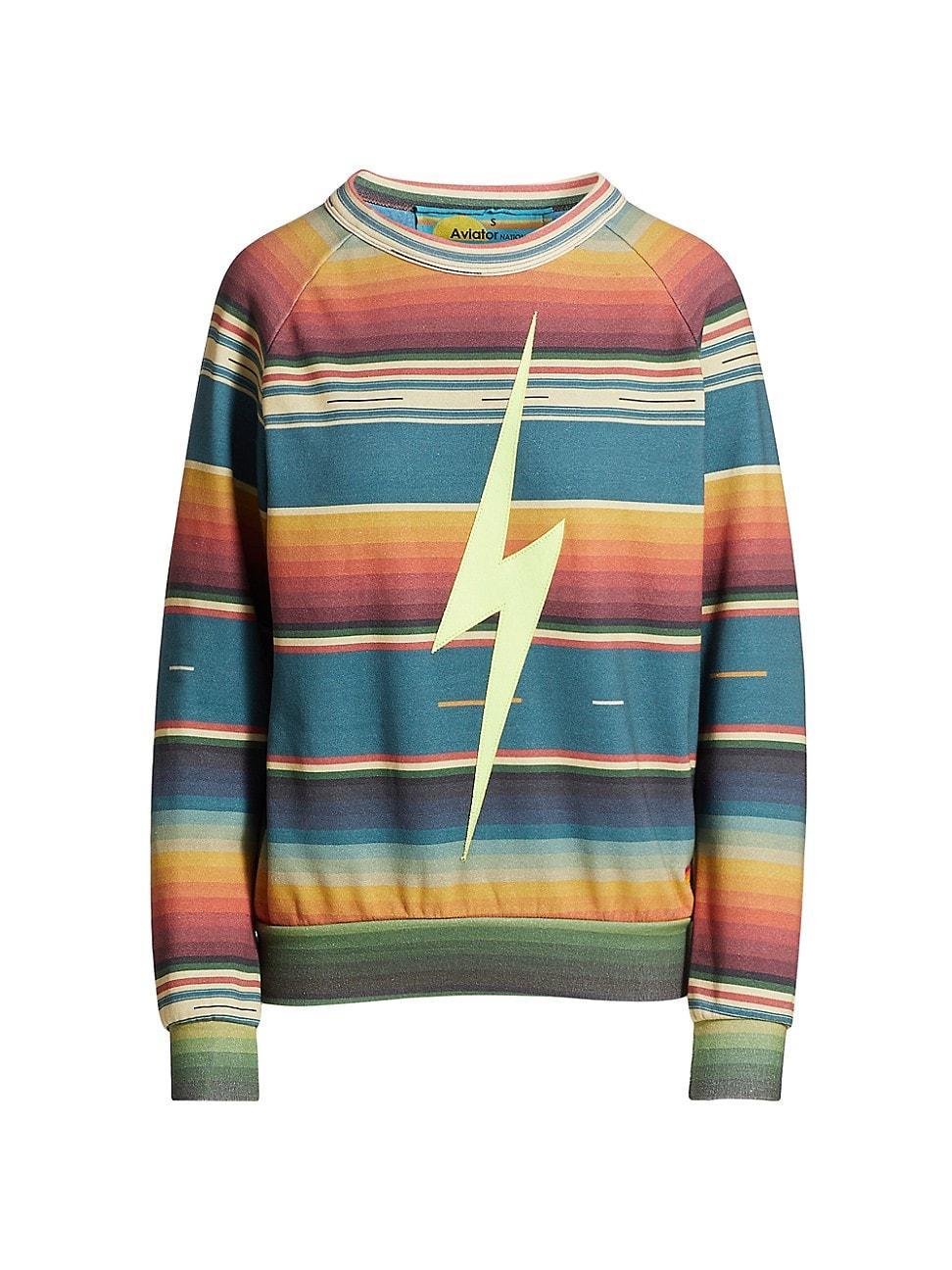 Womens Serape Bolt Stitch Sweatshirt Product Image