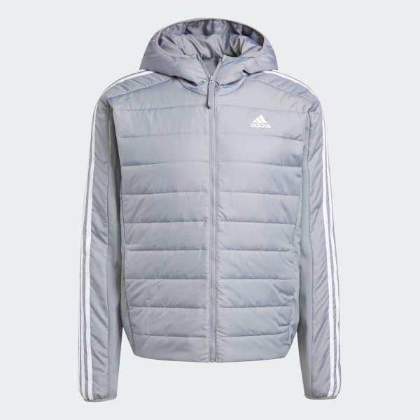 Essentials 3-Stripes Insulated Hooded Hybrid Jacket Product Image