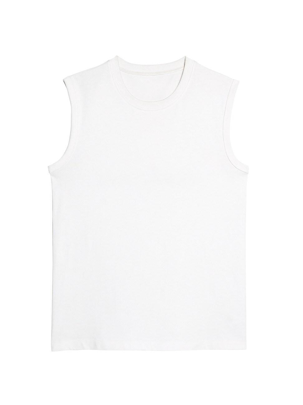 Mens Cotton Logo Muscle Tank Top Product Image