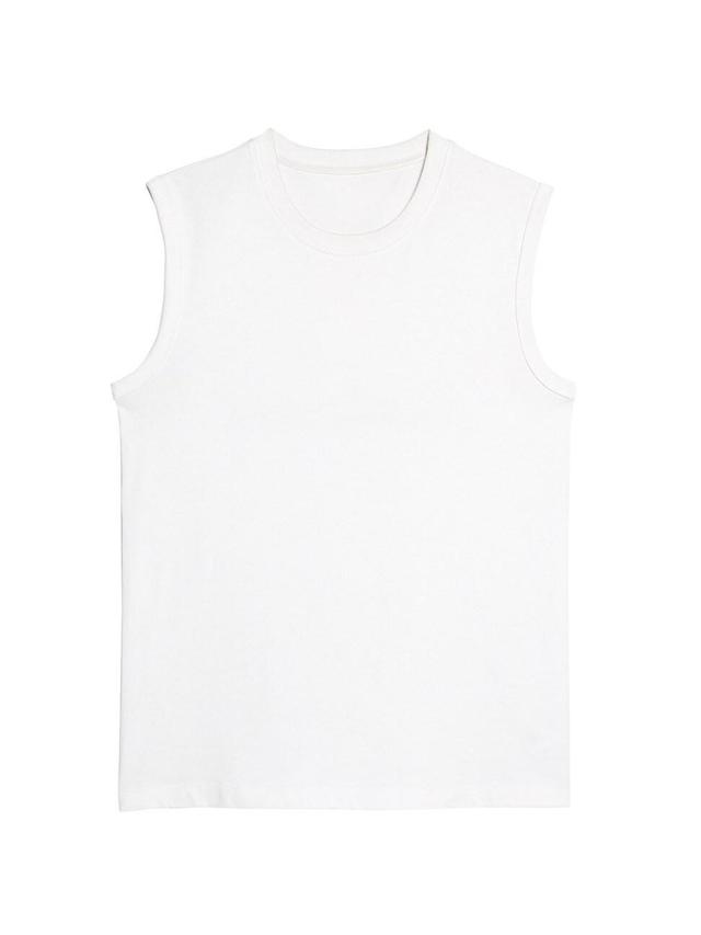 Mens Cotton Logo Muscle Tank Top Product Image