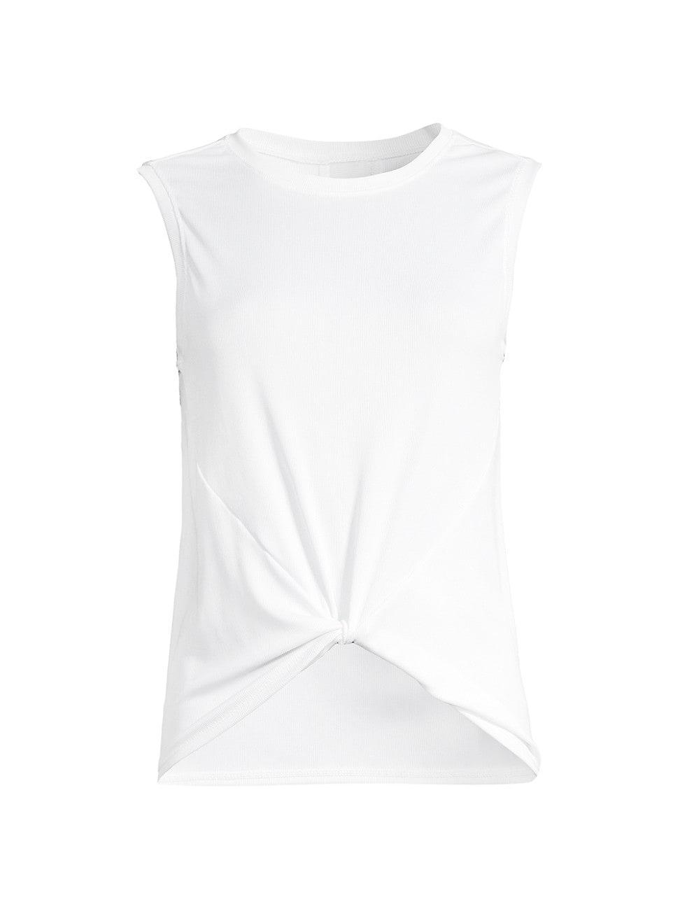 Womens Core Twist Rib-Knit Tennis Tank Product Image