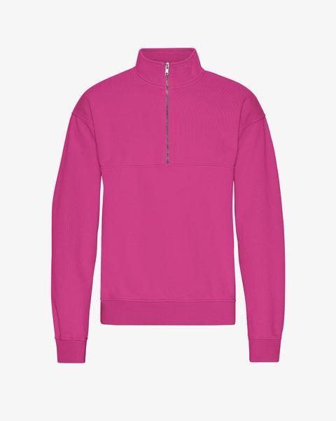 Organic Quarter Zip - Magenta Blaze Product Image