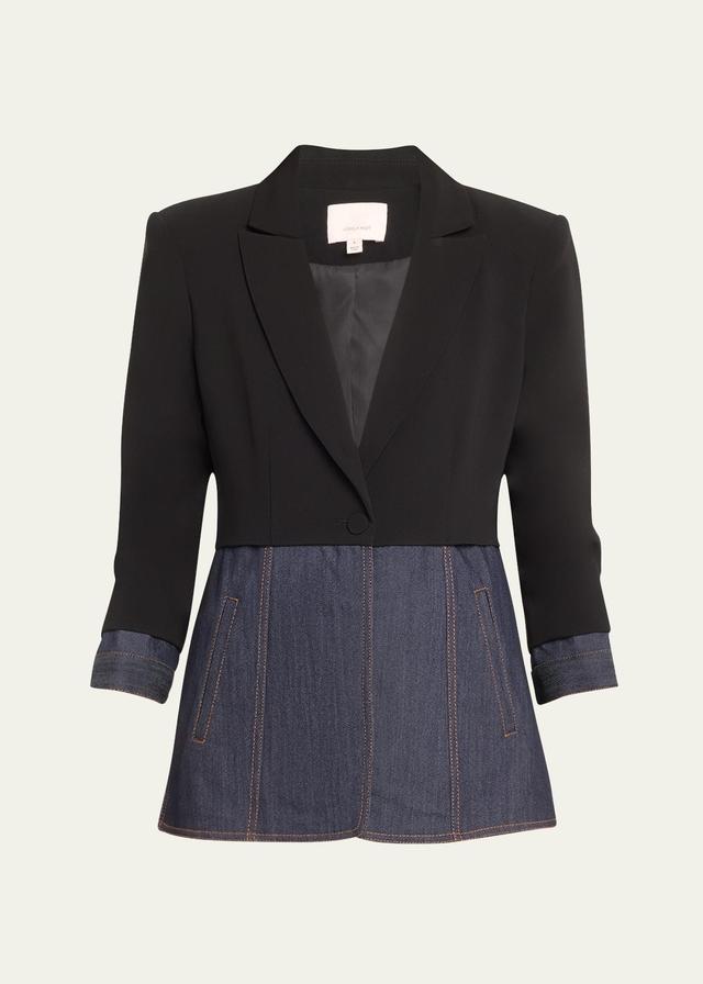 Cinq a Sept Dionne Two Tone Blazer Product Image