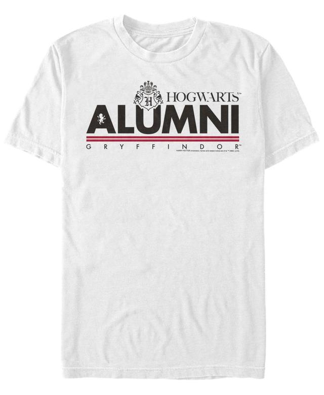 Mens Deathly Hallows 2 Gryffindor Alumni Tee White Product Image