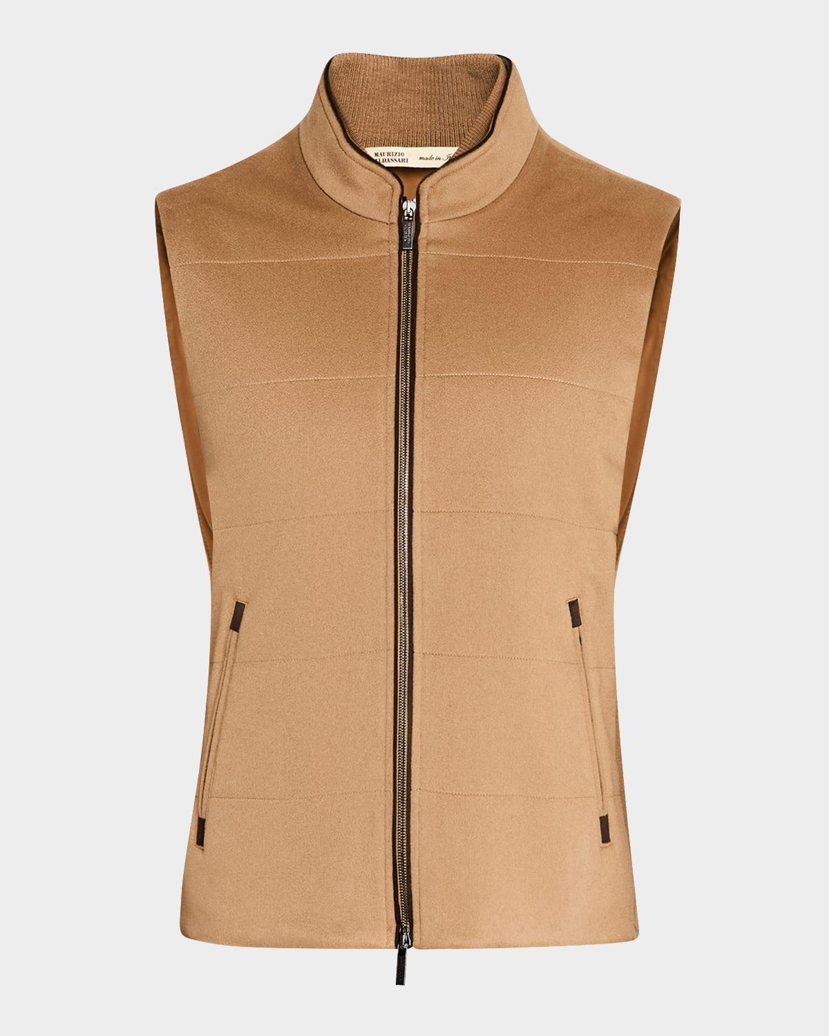 Mens Arena Cashmere Full-Zip Vest Product Image