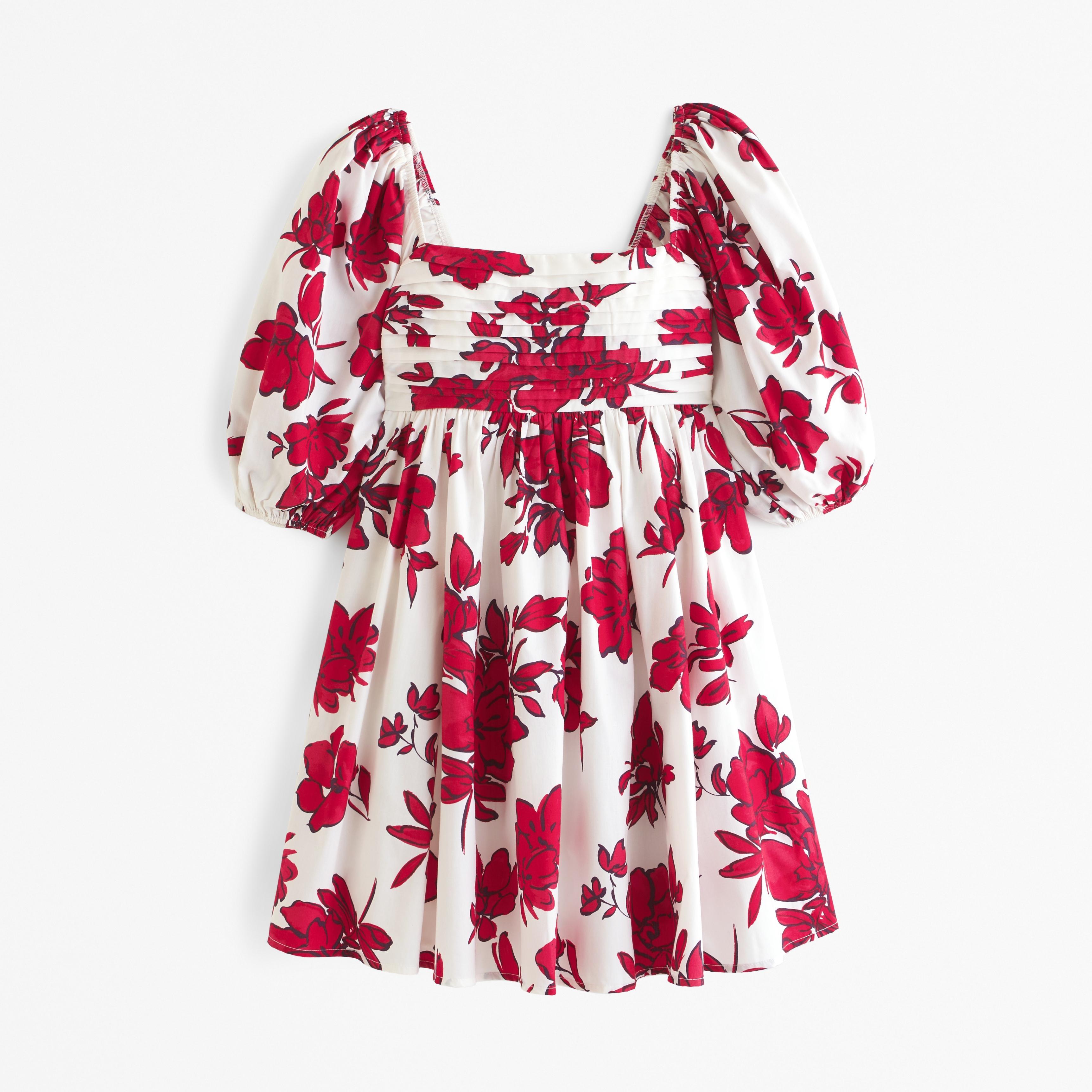 Emerson Poplin Puff Sleeve Mini Dress Product Image