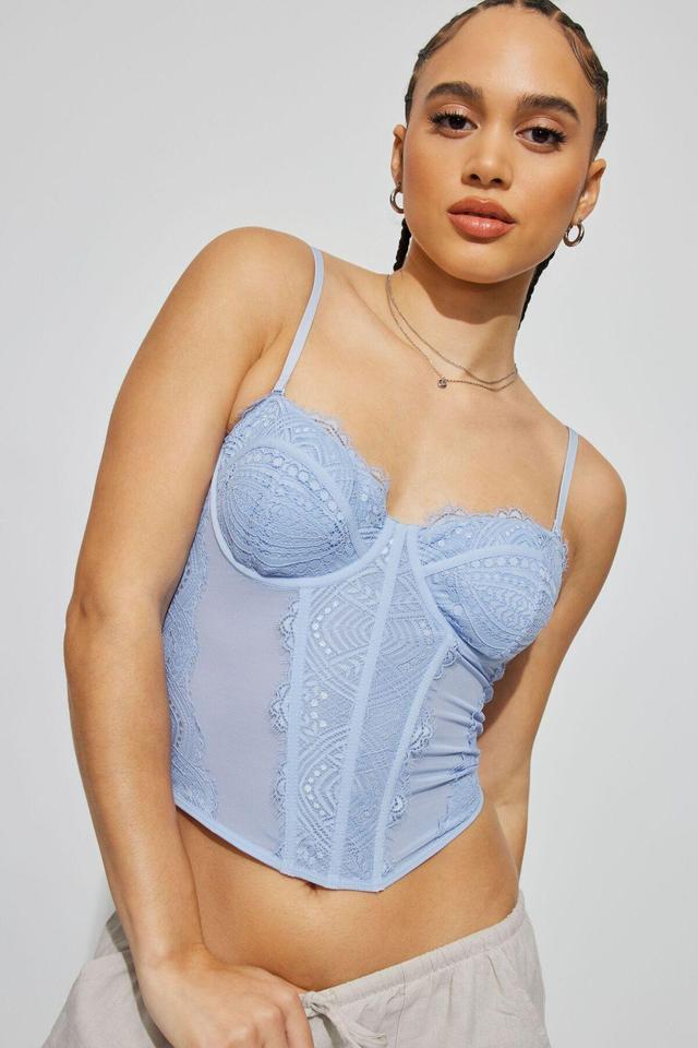 Chrishell Lace Mesh Bustier Product Image