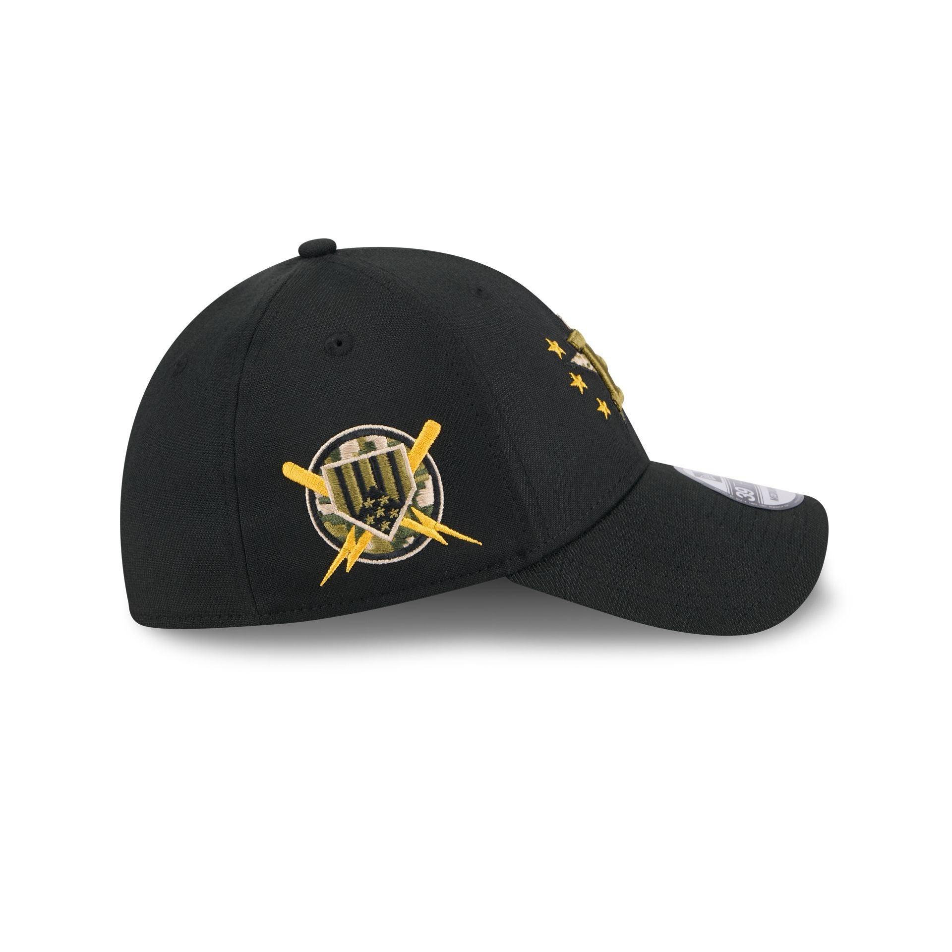 Milwaukee Brewers Armed Forces Day 2024 39THIRTY Stretch Fit Hat Male Product Image