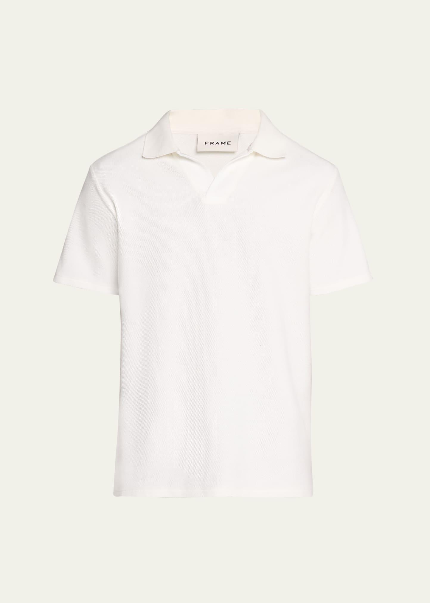 Mens Jacquard Polo Shirt Product Image