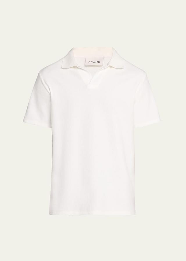 Mens Jacquard Polo Shirt Product Image