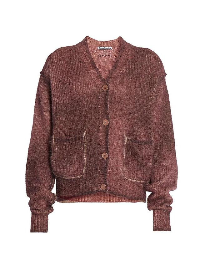 Womens Kark Mohair-Blend Cardigan Product Image