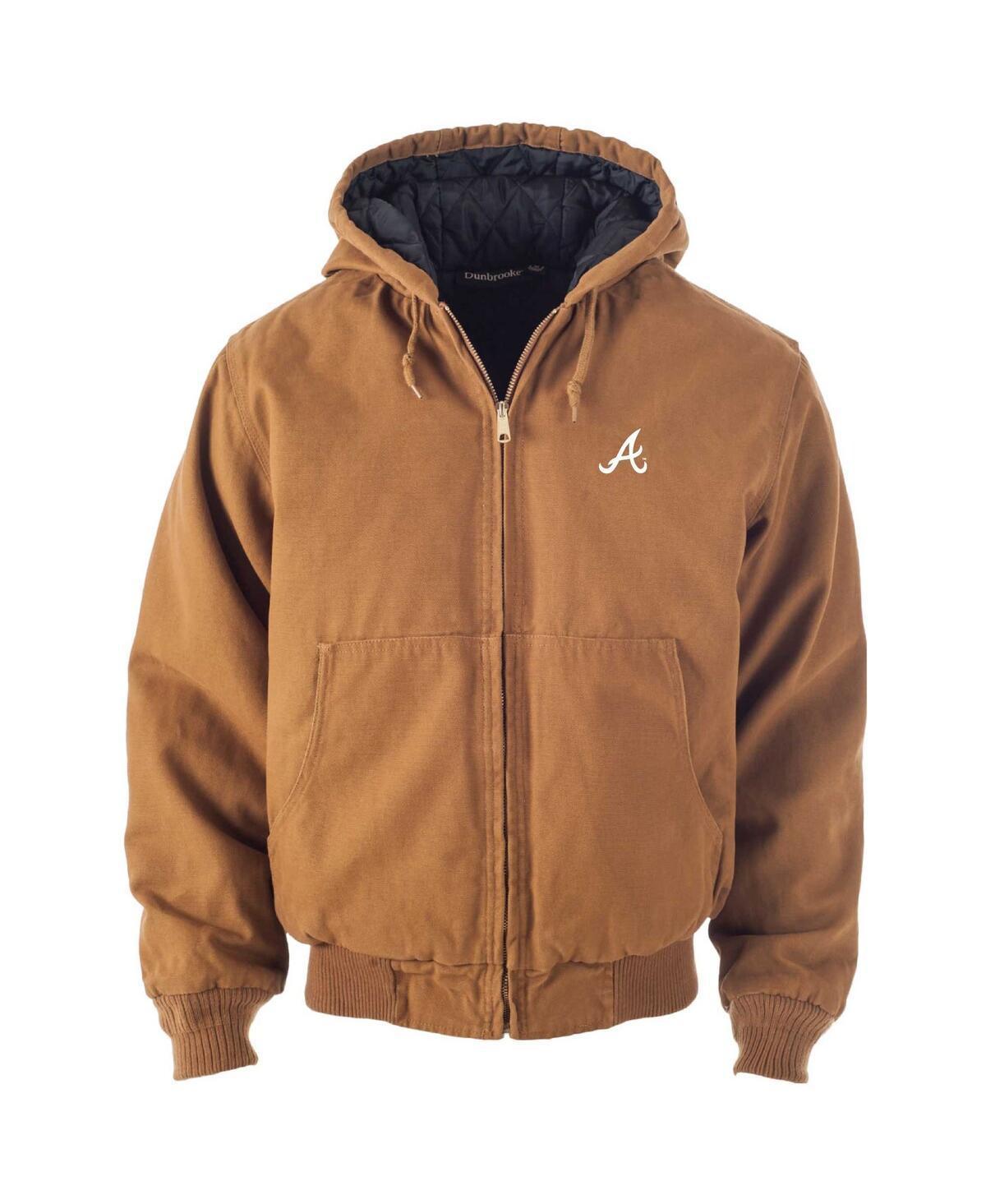 Mens Dunbrooke Brown Texas Rangers Dakota Work Full-Zip Hoodie Jacket Product Image