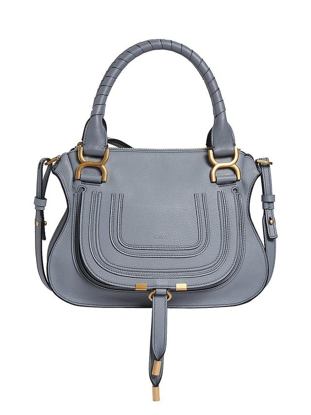 Womens Small Marcie Leather Satchel Product Image