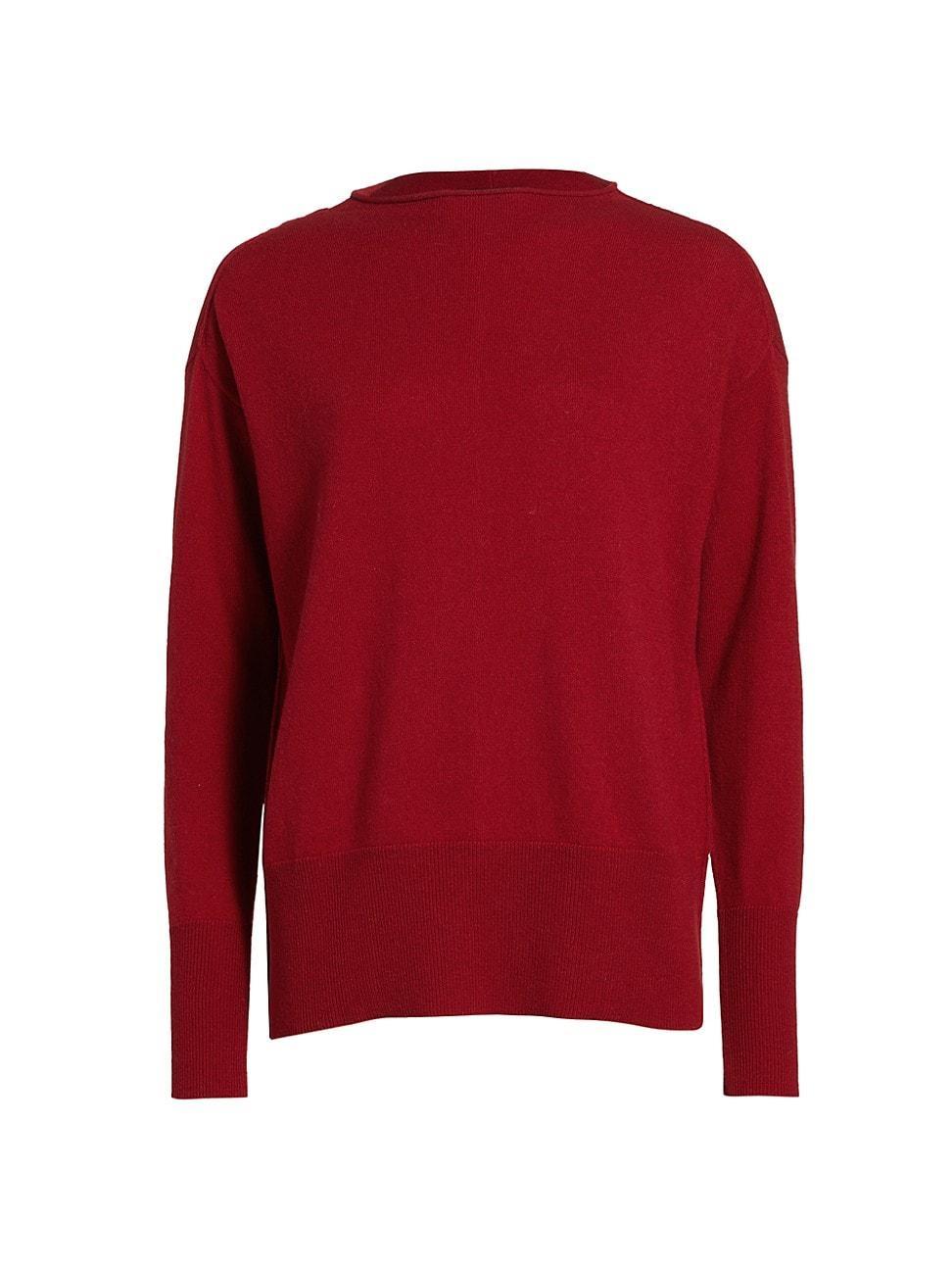 Womens COLLECTION Rolled Crewneck Sweater product image