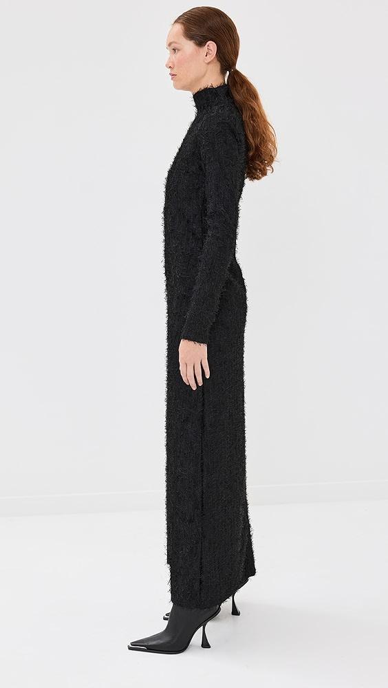 Róhe Textured Lace Turtleneck Dress | Shopbop Product Image