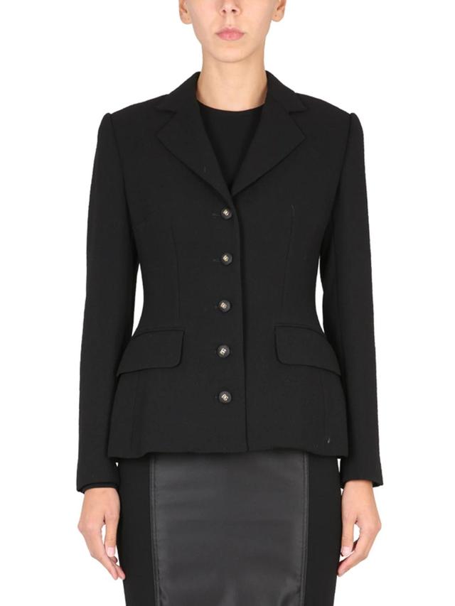 DOLCE & GABBANA Single Breasted Jacket In Black Product Image