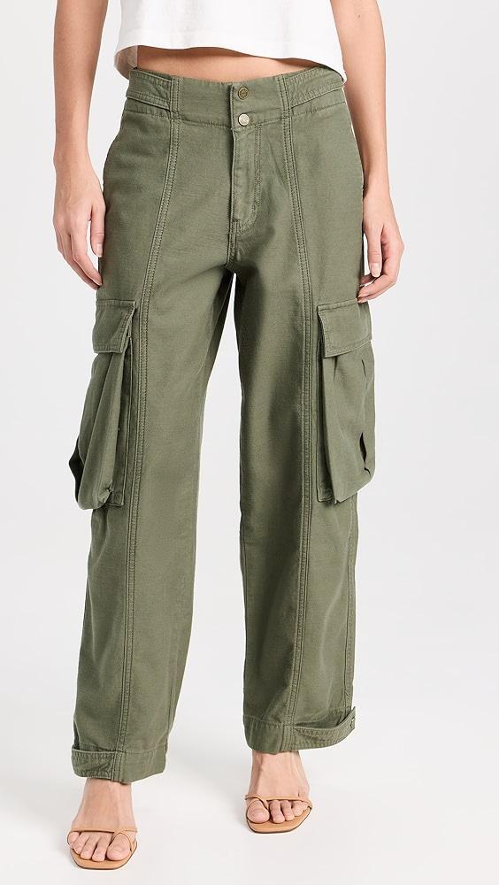 FRAME Wide Leg Cargo Trousers | Shopbop Product Image