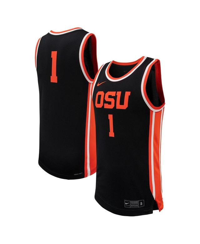 Mens Nike #1 Oregon State Beavers Replica Basketball Jersey Product Image