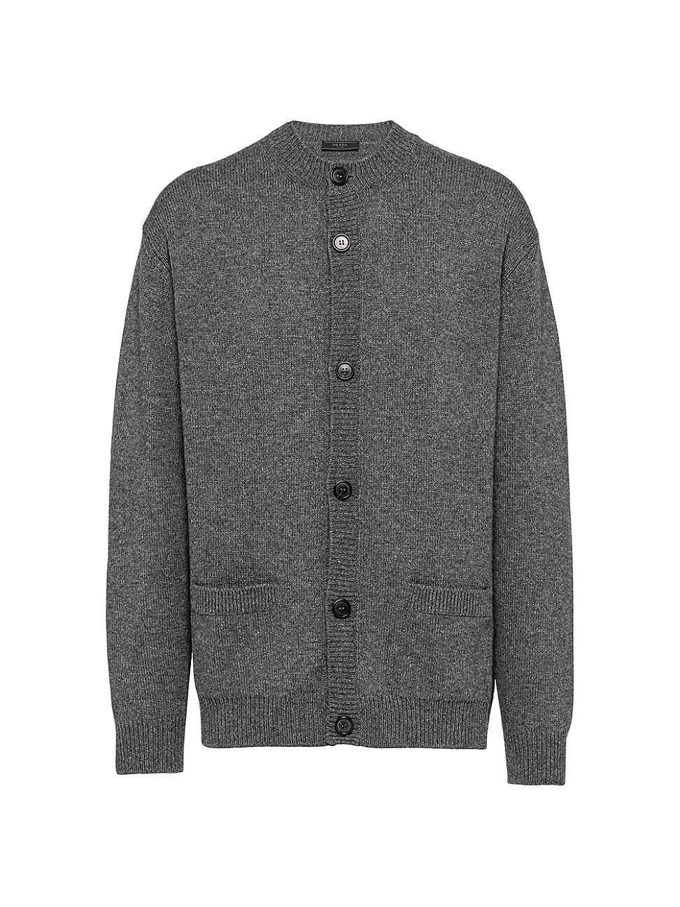 Mens Cashmere Cardigan Product Image