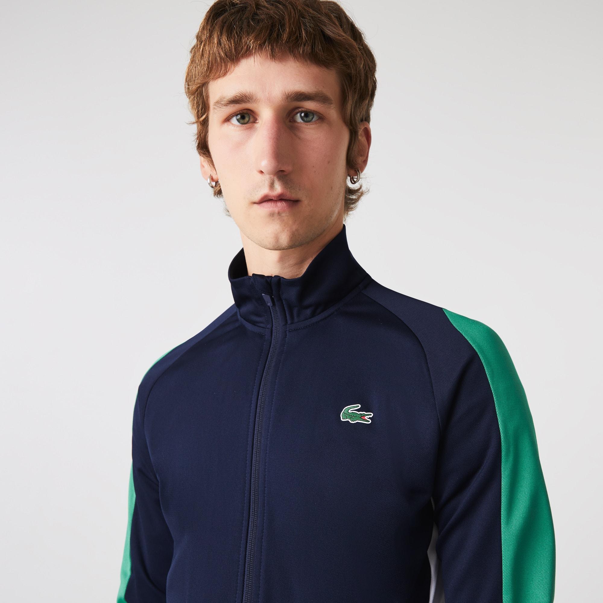 Men's SPORT Classic Fit Zip-Up Tennis Sweatshirt Product Image