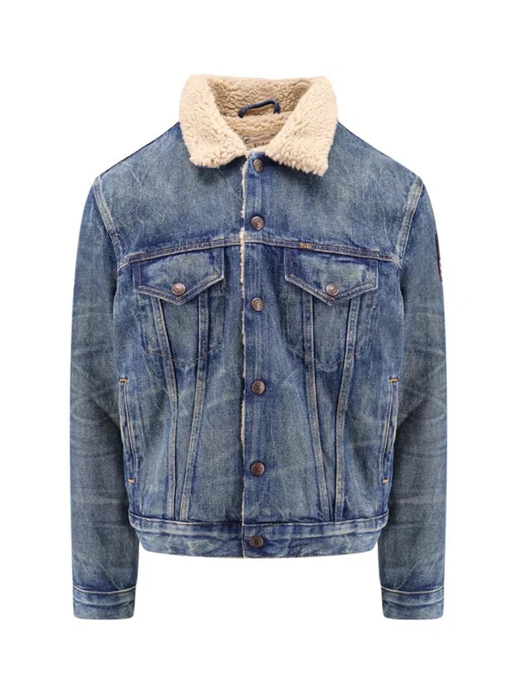 Jacket In Blue Product Image