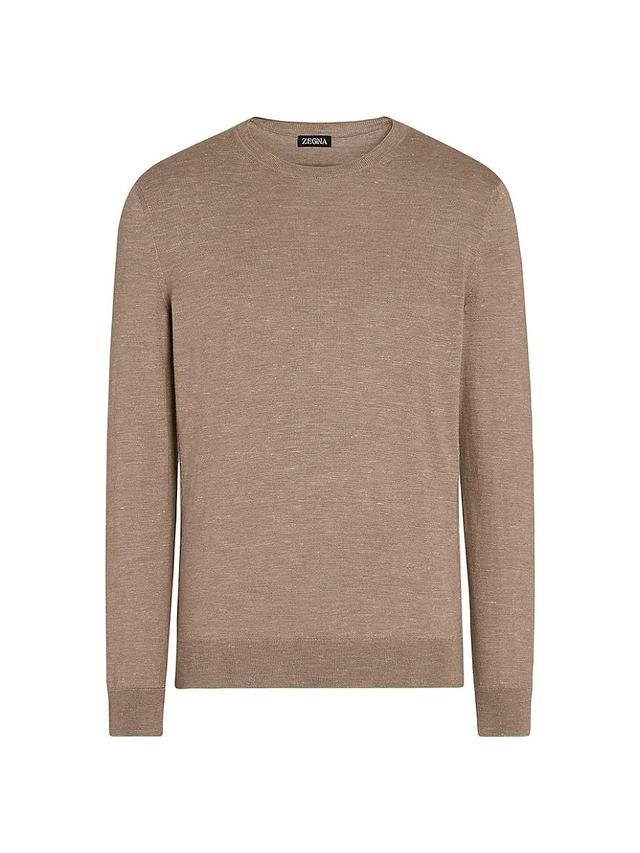 Mens Silk Cashmere and Linen T-Shirt Product Image