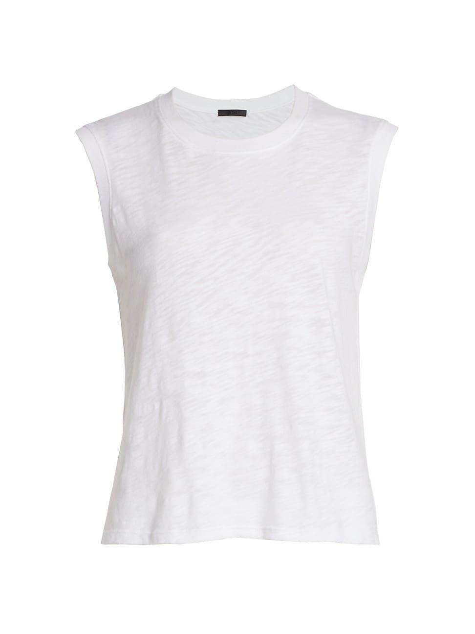 Womens Slub Cotton Jersey Tank Product Image