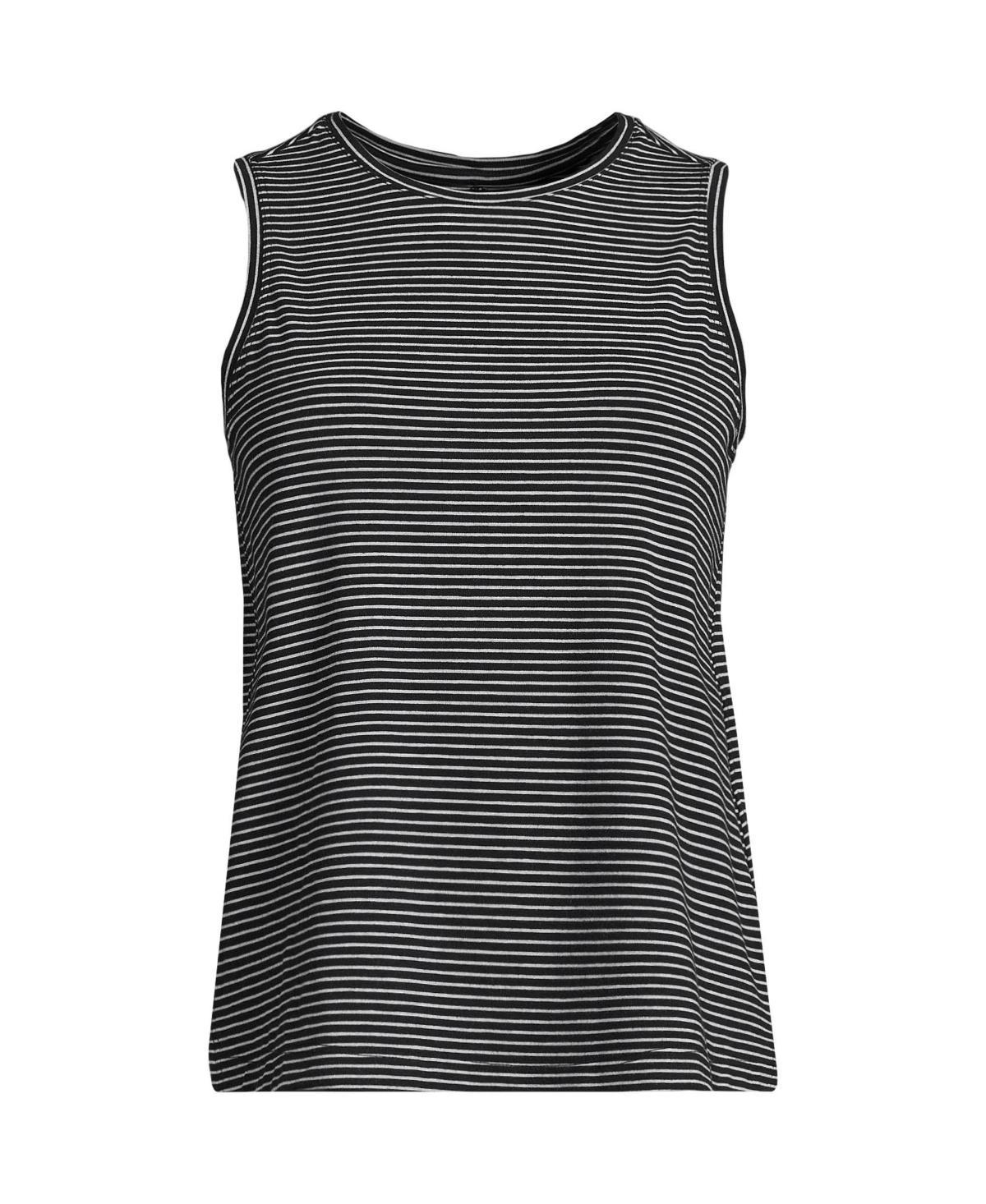 Lands End Womens Plus Size Moisture Wicking Upf Sun Tank Top Product Image