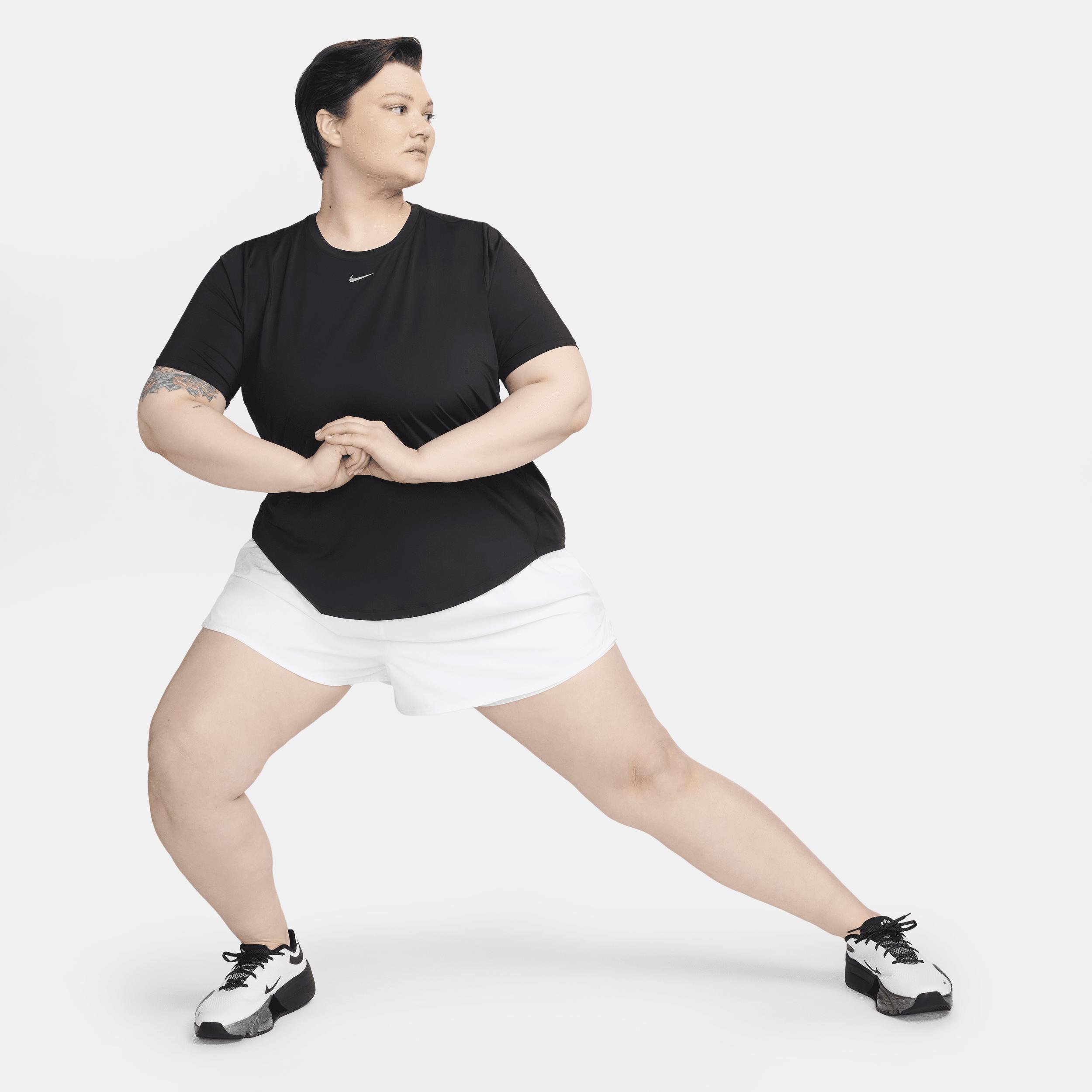 Nike Women's One Classic Dri-FIT Short-Sleeve Top (Plus Size) Product Image