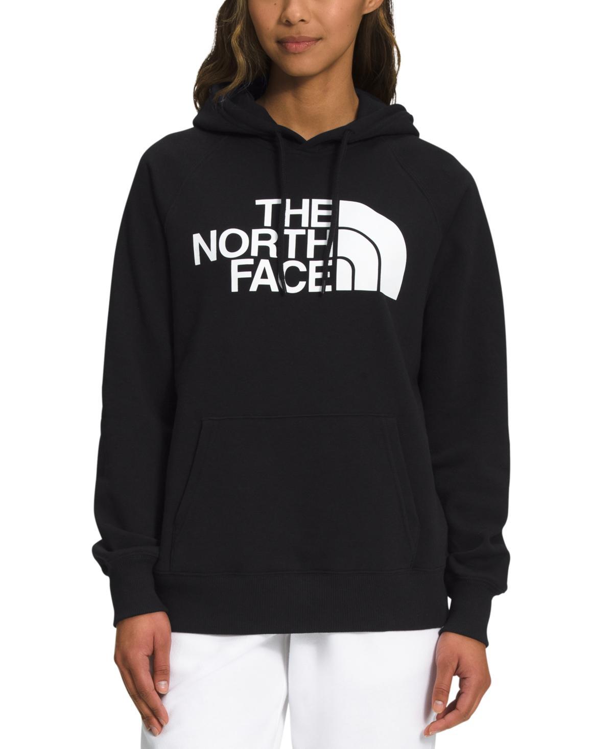 The North Face Womens Half Dome Fleece Pullover Hoodie - Tnf Light Grey Heather Product Image