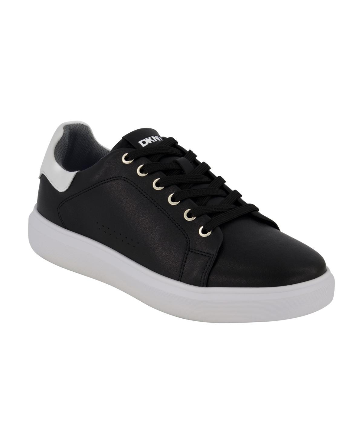 Dkny Mens Smooth Leather Sneakers Product Image