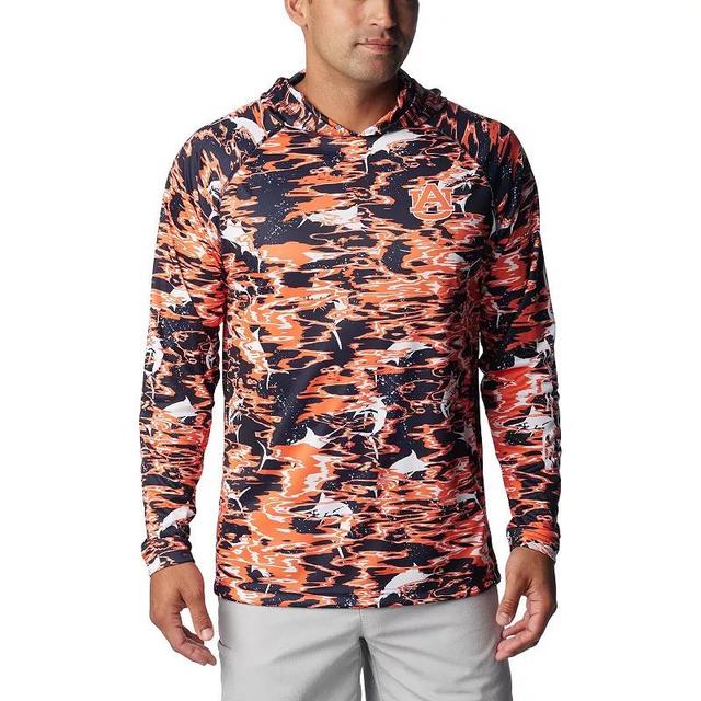 Columbia Men's Collegiate PFG Super Terminal Tackle Hoodie - Auburn- Product Image